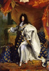 Louis XIV in Royal Costume, 1701